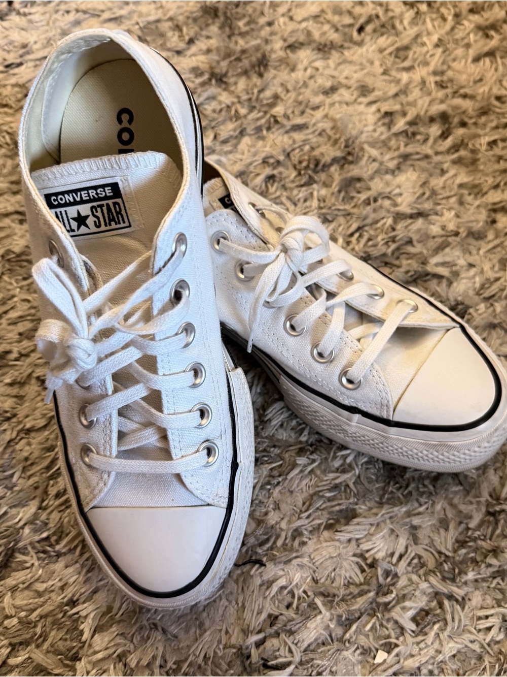 Converse Chuck Taylor All Star Platform Sneakers - size 7W